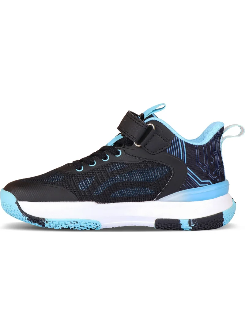 فيكو Pijo Velcro Boys Basketball Shoes 346.24Y.116 Black