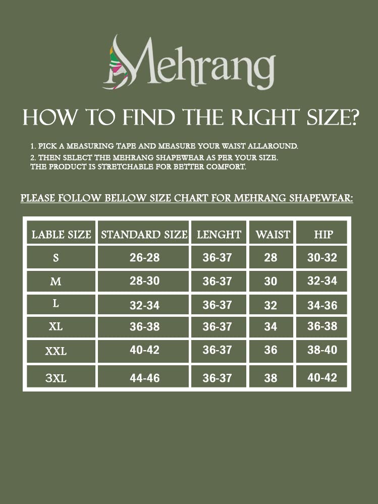 Mehrang Stretchable Saree Shapewear Petticoat for Women, Cotton Blended,Petticoat,Skirts for Women,Shape Wear Dress for Saree LightGreen - Image 5
