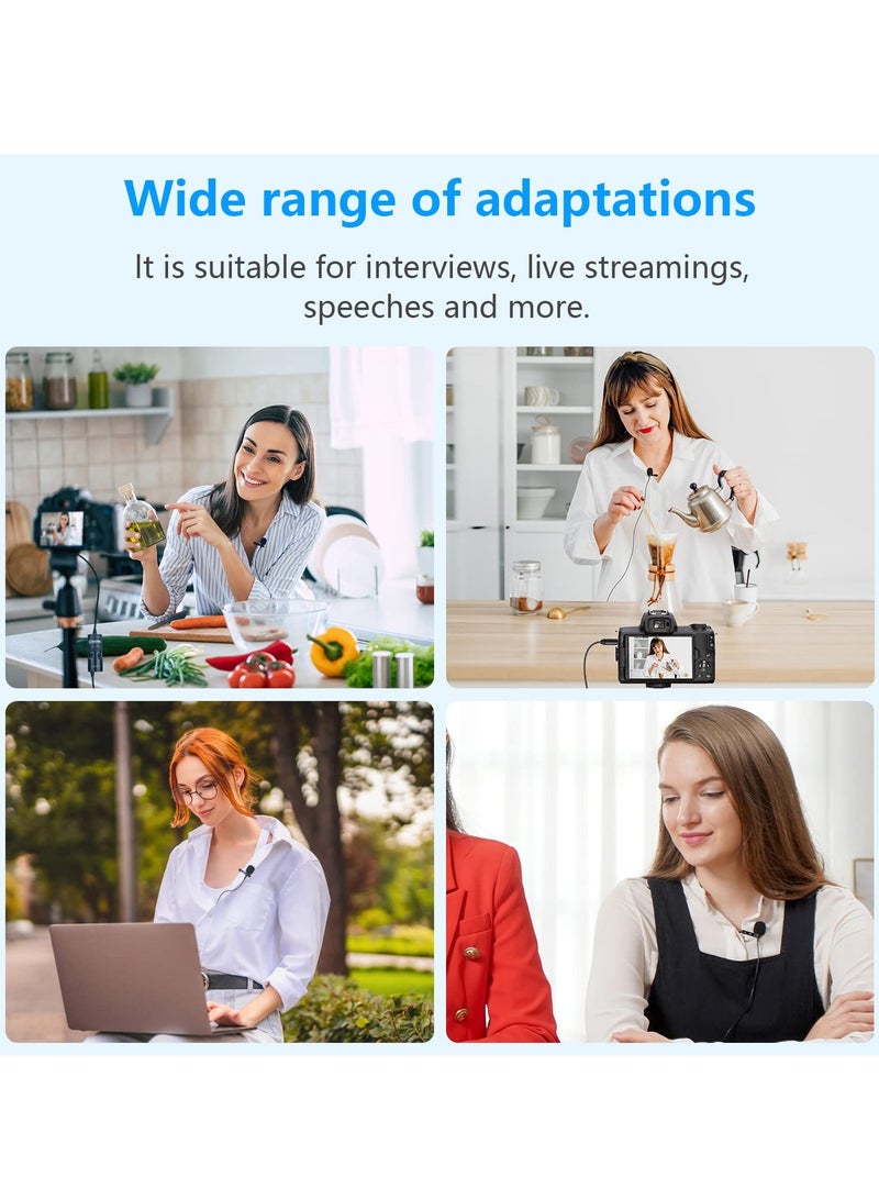 BOYA Lavalier Microphone Noise Cancelling Omnidirectional Mic with Monitoring Port for YouTube Tiktok Interview Broadcast Content Creation Model BY-M1 Pro - Image 2