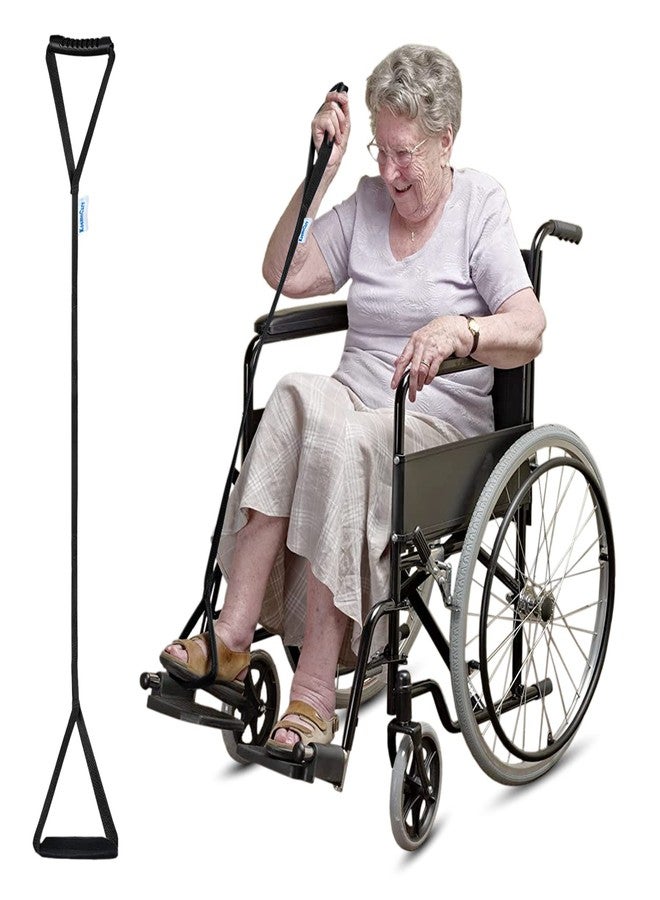 KosmoCare Leg Lifter Strap with Padded Handgrips & Soft foot pads | 35 Inches Long Leg Lifter | Easy to Use Leg Lift Assist & Riser for Getting in & Out of Beds, Cars, Wheelchairs| - Image 1
