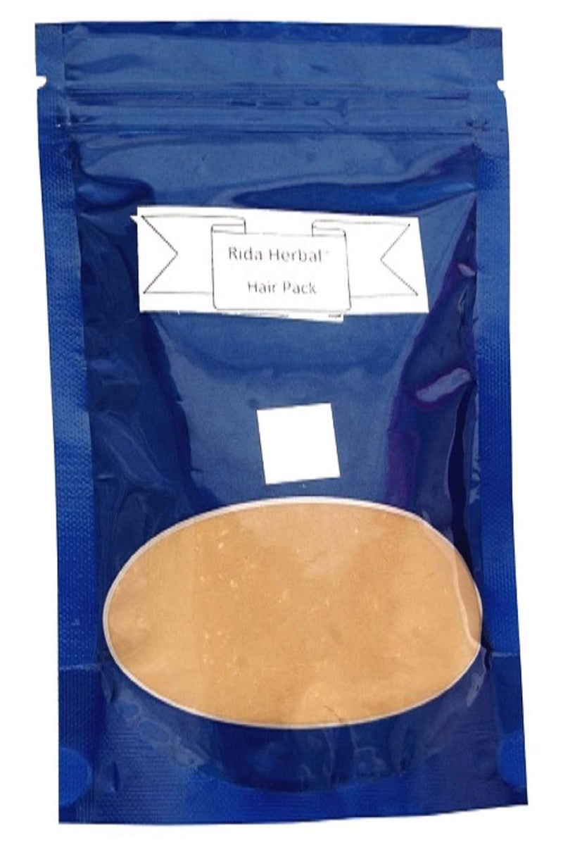 Rida Herbal Rida Herbal ayurvedic hair fall pack with 20 special herbs and mask hair powder no dandruff for women and men - Image 1