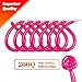 KAWKALSH 260 Hot Pink Long Balloons for Balloon Garland Thickening Skinny Latex Twisting Animals Modeling Christmas Birthday Wedding Party Festival Decorations 100pcs - Image 4