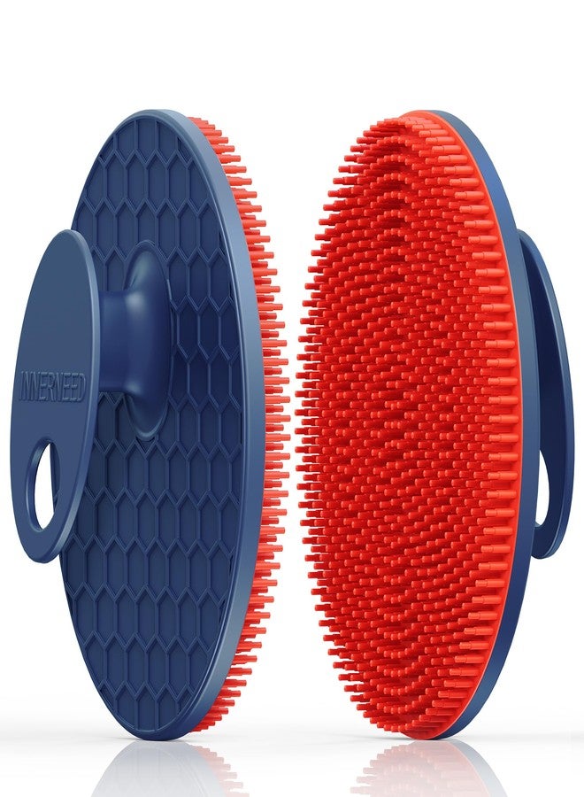 INNERNEED Magnetic Silicone Body Scrubber for Shower - Soft, Hygienic Exfoliating Body Brush with Magnetic Core for Daily Cleansing, Circulation & Skin Vitality - Image 1