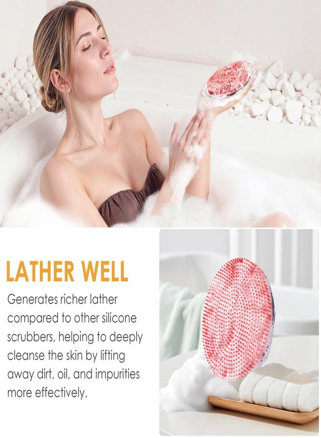 INNERNEED Magnetic Silicone Body Scrubber for Shower - Soft, Hygienic Exfoliating Body Brush with Magnetic Core for Daily Cleansing, Circulation & Skin Vitality - Image 5