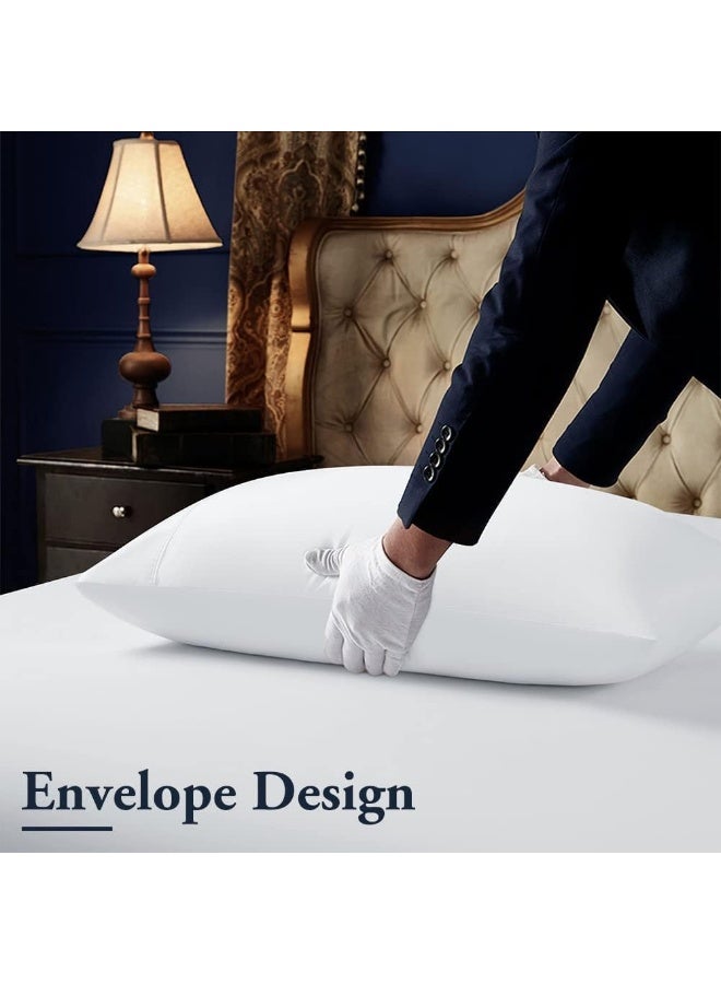 Cadrica King Size Bed Sheet Set - Premium Soft Cotton with Elegant Floral Design | Includes 1 King Fitted Sheet (180x200 cm) & 2 Pillowcases (50x75 cm) - Image 3