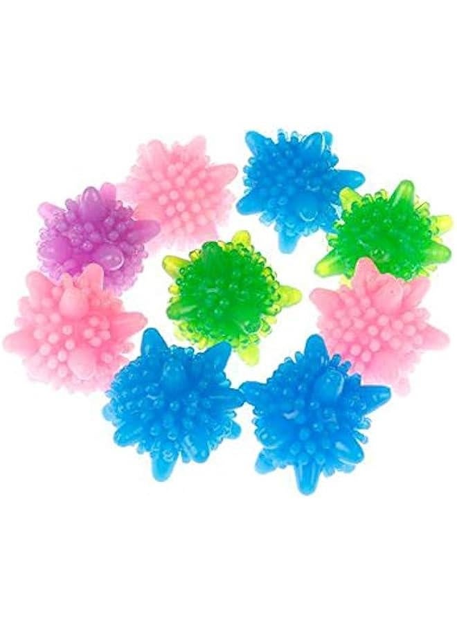 10PCS Magic Laundry Ball Household Decontamination Laundry Ball Anti-Winding Washing Ball Cleaning Ball Hedgehog Laundry Ball Solid Decontamination - Image 1