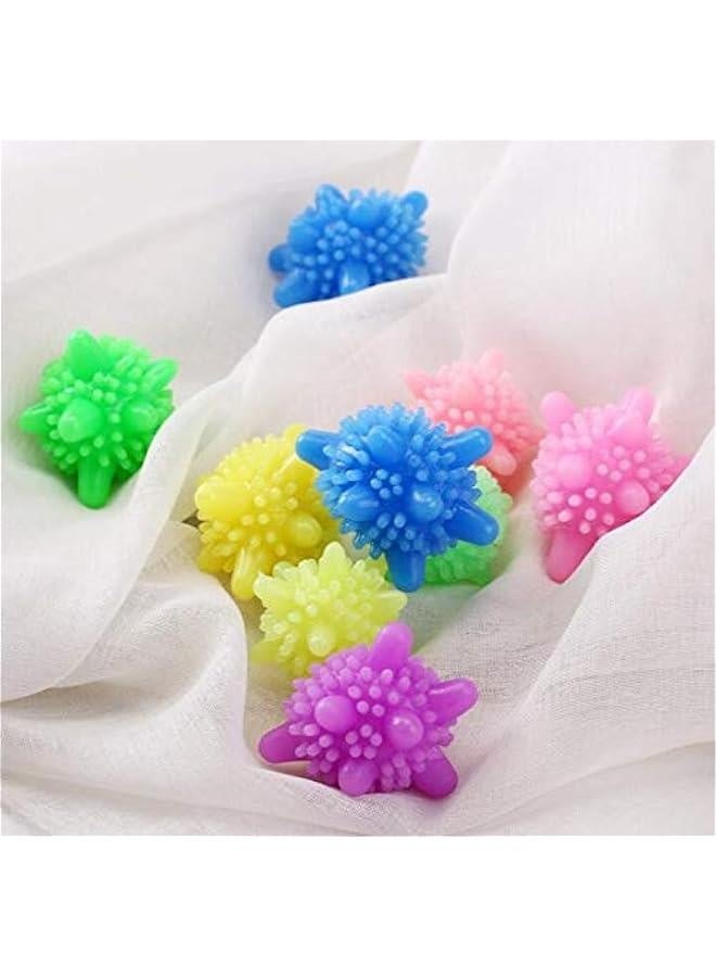 10PCS Magic Laundry Ball Household Decontamination Laundry Ball Anti-Winding Washing Ball Cleaning Ball Hedgehog Laundry Ball Solid Decontamination - Image 4