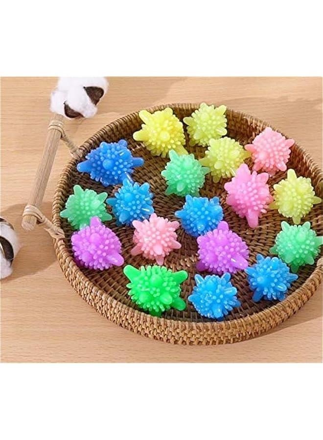 10PCS Magic Laundry Ball Household Decontamination Laundry Ball Anti-Winding Washing Ball Cleaning Ball Hedgehog Laundry Ball Solid Decontamination - Image 3