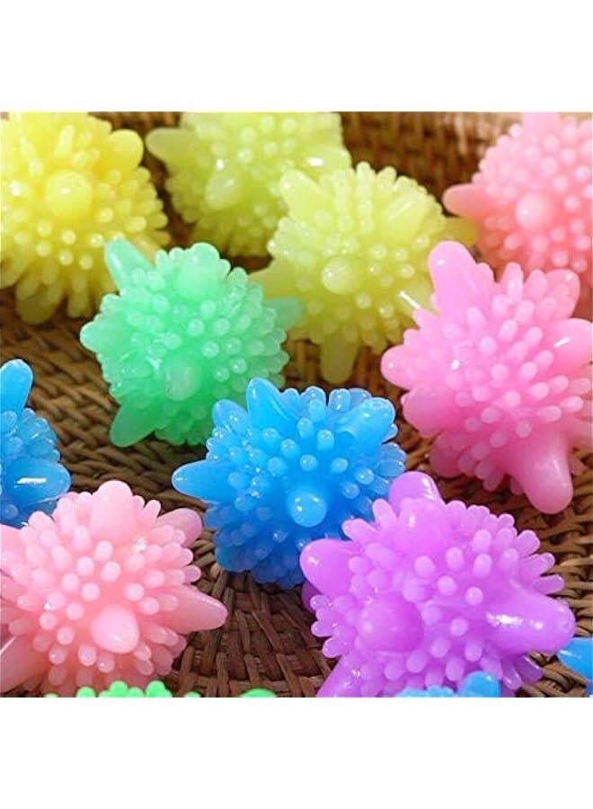 10PCS Magic Laundry Ball Household Decontamination Laundry Ball Anti-Winding Washing Ball Cleaning Ball Hedgehog Laundry Ball Solid Decontamination - Image 2