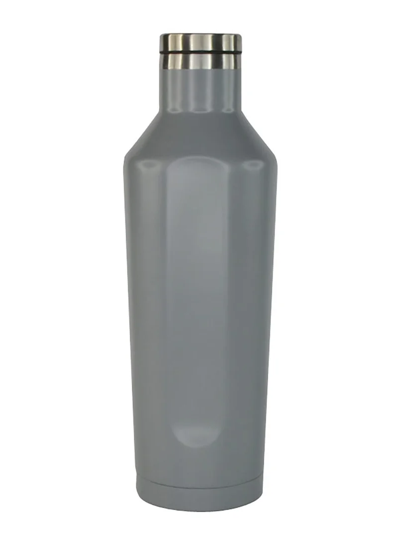 Hans Larsen GALATI - Hans Larsen Double Wall Stainless Steel Water Bottle - Grey