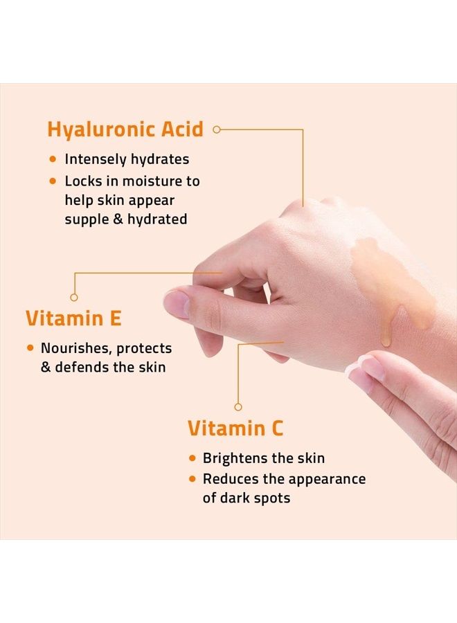 Yeouth Vitamin C Face Serum, Anti Aging Serum, Vitamin C Serum for Face with Hyaluronic Acid, Vitamin C Serum for Face Dark Spots & Wrinkles, Face Serum for Women & Men, Vitamin C for Face by YEOUTH - Image 3