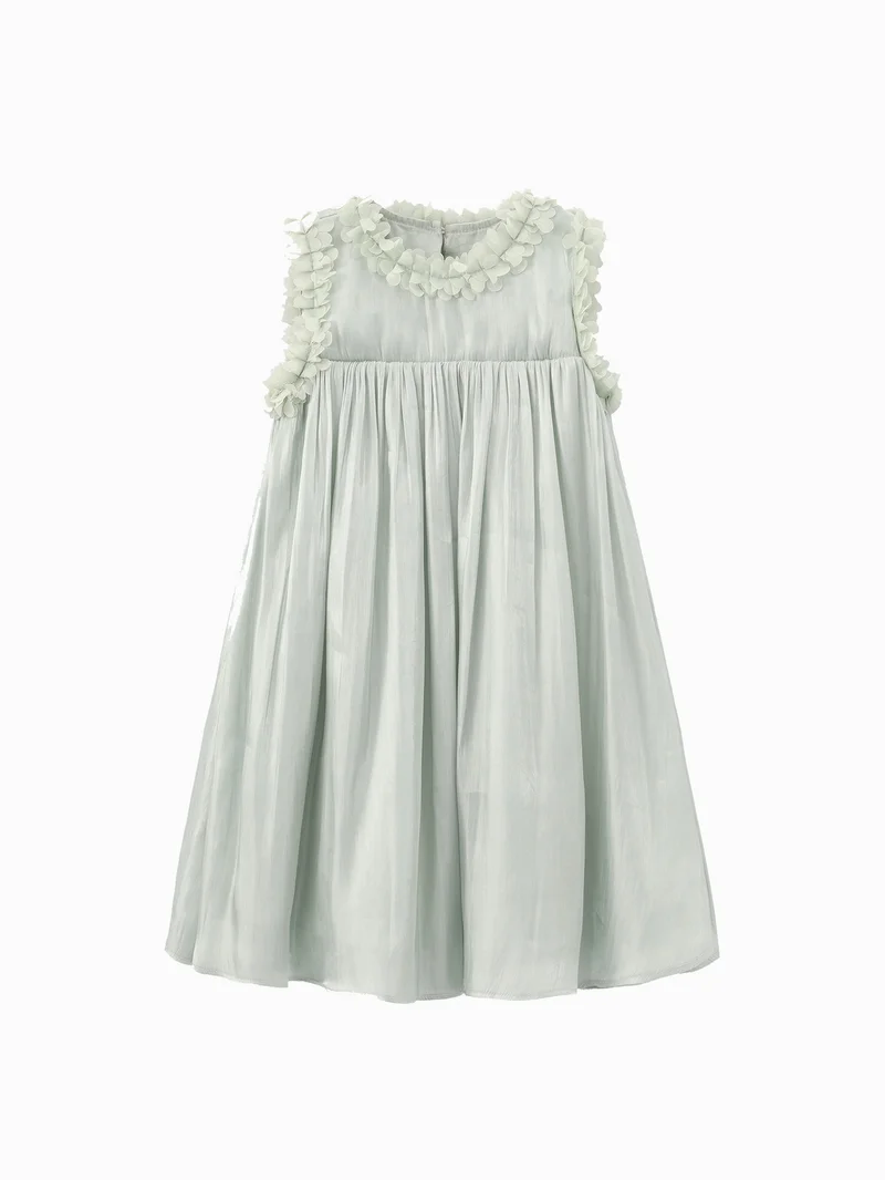 Balabala mint green Kids Girls Woven one-piece dress for Women | Best Price UAE