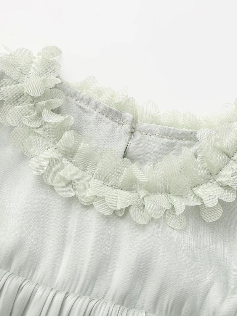 Balabala mint green Kids Girls Woven one-piece dress for Women | Best Price UAE