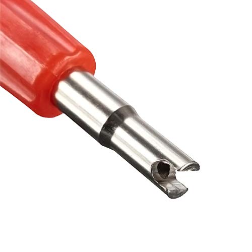 Lantee 2-in-1 Tire Repair Tool Set with Valve Core Removers and 100 Replacement Valve Stem Cores - Ideal for Cars, Trucks, Motorcycles, and More - Image 5