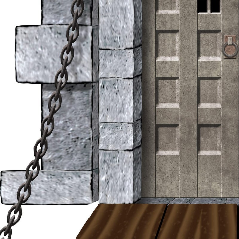 Beistle Castle Door & Window Props Party Accessory - Image 4