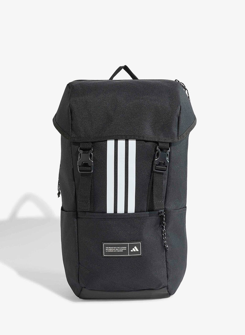Adidas 3 Stripes Flap Backpack - Image 1