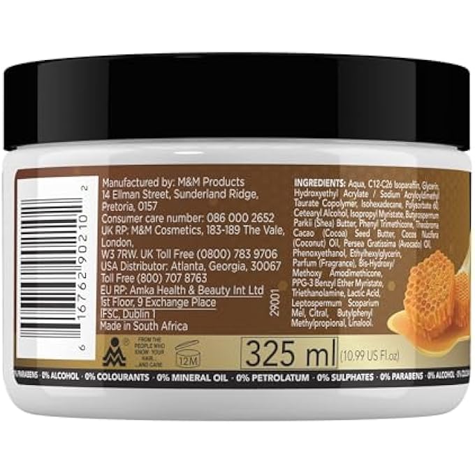 SOFNFREE SOFN'FREE LEAVE-IN CONDITIONER WITH MANUKA HONEY & AVOCADO NATURAL HAIR BUTTER AND MOISTURIZER FOR COILY & CURLY HAIR - 11 FL OZ (PACK OF 3) - Image 2