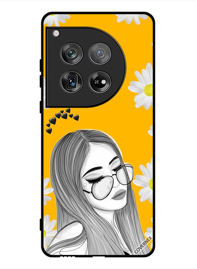 Covernex Protective Case Cover For OnePlus 12 Glasses Girl Art - Image 1