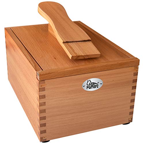 FOOTMATTERS Shoe Shine Valet Box - Hardwood Boot & Shoe Care - Premium Polish Kit - Image 1