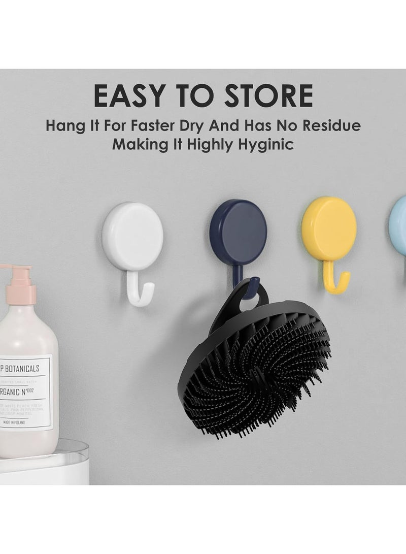 فرشاة تنظيف الجسم المصنوعة من السيليكون الآمن غذائيًا، تقشير وتدليك لطيف، رغوة لطيفة، أكثر صحة وتدوم لفترة أطول - Image 4