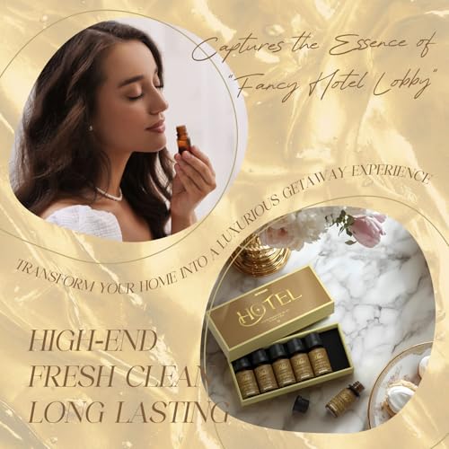 ARVIDSSON Hotel Diffuser Oils Gift Set - ARVIDSSON Hotel Essential Oils for Diffuser, Luxury Fragrance Oil Set - Inspired by 5 Star Hotels Including Hilton, Four Season and More Scents, Gift for Women and Men - Image 5