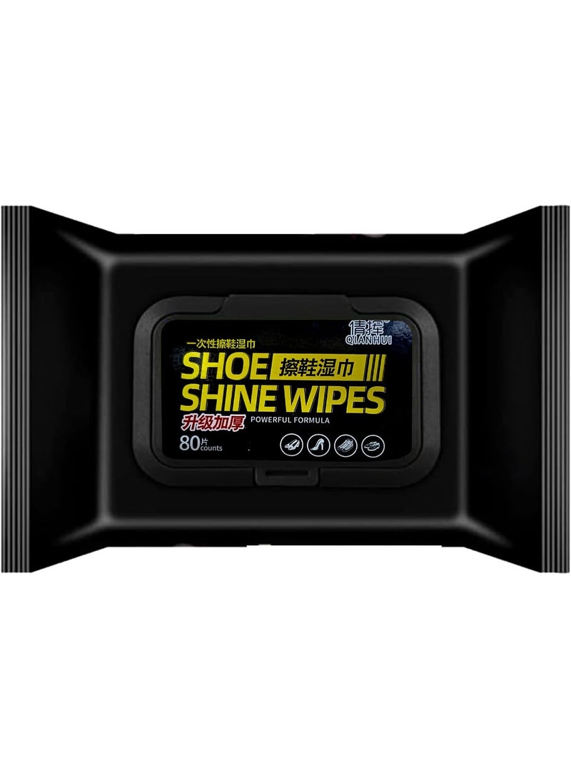 Temperia Shoe Cleaning Wet Wipes for Sneakers, Leather & Heels – Quick Dirt, Stain & Scuff Removal for Fabric & Leather Shoes - Image 1