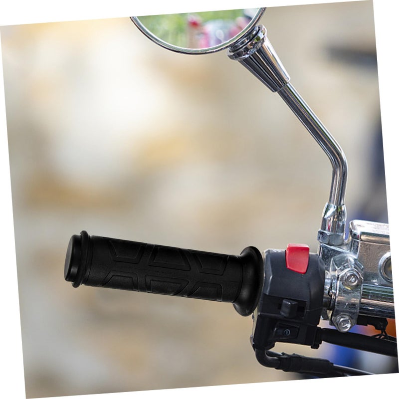 Heated Motorcycle Handlebar Grips 5 Temperature Levels Universal Fit Black - Image 4