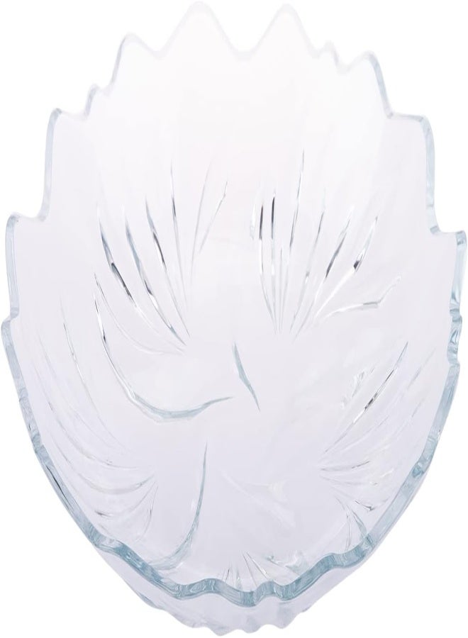 AKDC Victoria Large Fruit Bowl L(18CM) XW(18CM) XH(9CM) Transparent - Image 4
