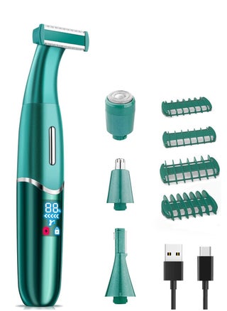 Womens Shaver, 4 in 1 Eyebrow Trimmer, Cordless Protable Body Hair Removal for Eyebrow Face Nose Legs Underarms and Bikini Line, Personal Womens Shaver Set for Wet and Dry - pzsku/Z3CB1CC28D179052E8849Z/45/_/1700547036/4f3faff9-1816-408a-9cd1-de8b9357e897