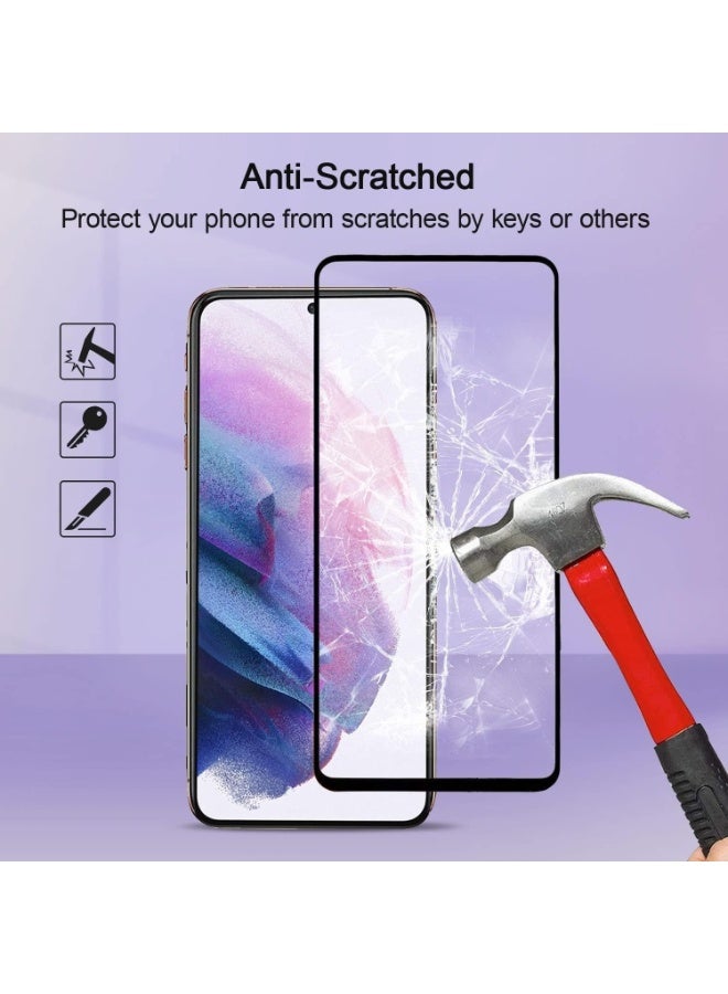 MOSSILY Screen Protector for Samsung Galaxy S24 FE/F56 5G/M35 5G/M56 5G, Tempered Glass Screen Saver Premium HD Protective, Scratch Resistant, NO-Bubble,HD Hardness, Full Coverage Film - Image 5