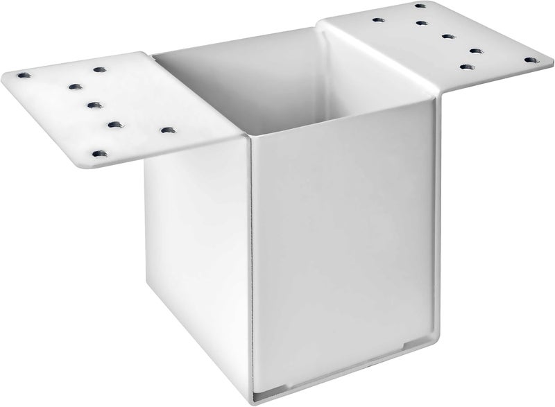 Mail Boss 7059, 6 Inches, Alpine White Mail Box Post Height Extension - Image 2