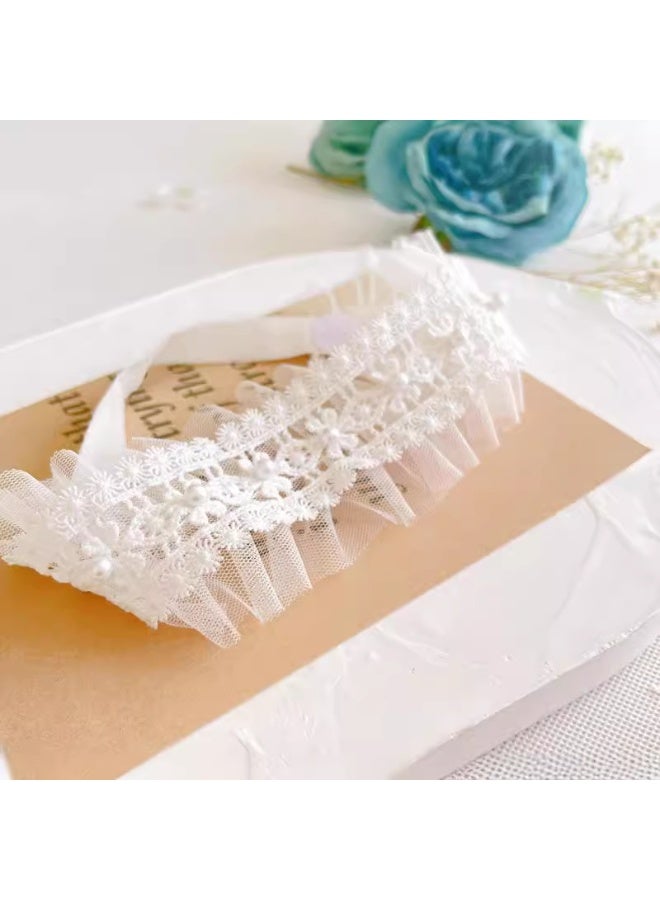 Sweet Summer Sleeveless Romper with Matching Headband — Soft Cotton Baby Girl Dress, Newborn Baby Girl Clothes, Lightweight Breathable Infant Bodysuit, Summer Outfit for Infant Girls, Baby Dress Girl - Image 3