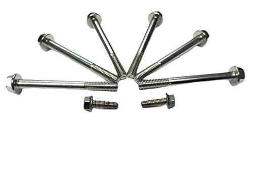 Z Whip LS Water Pump Bolt Kit. Compatible with All GM Chevy 1997-2014 LS Series Engines LSX LS1 LS3 LS2 LQ4 LS6 LQ9 5.3L 6.0L 6.2L Thermostat Housing Bolts Included - Image 1