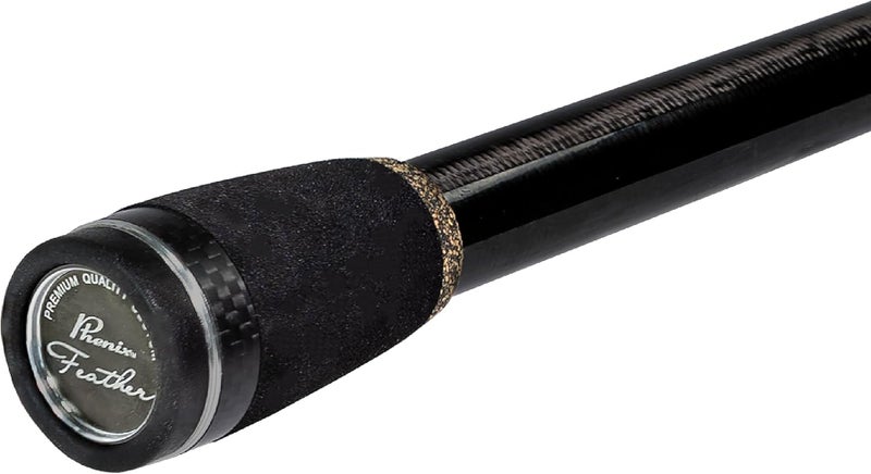 Phenix Rods Feather Casting  69  1 PC  817 LB LINE RatingExtra Fast Taper Action  1434 OZ Lure WeightEssex TRing GuidesPhenix Custom Reel SEATEVA Grip Handle - Image 3