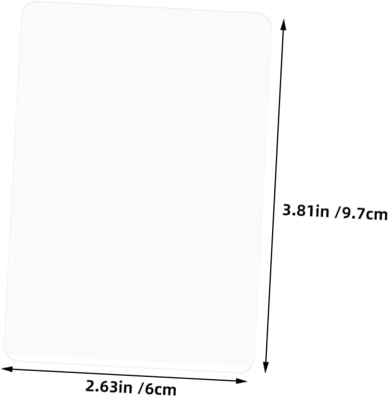 Reinforced edge Luxshiny 100pcs Lamination Supplies Photos Lamination Film Multi-Function Protective Film Flexible sizing options - Image 2