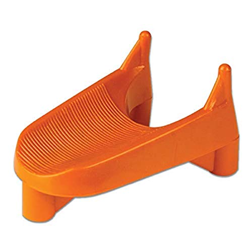 CHAMPRO 2" Heavy-Duty Rubber Orange Football Kickoff Tee - Image 4
