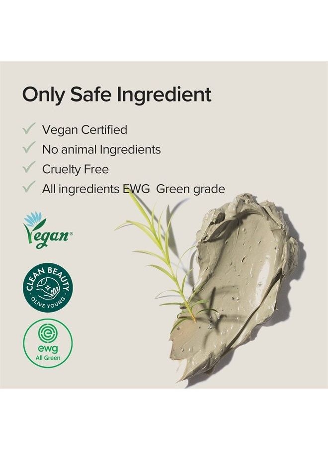 MARY & MAY Vegan Cica Tea Tree Soothing Wash Off Mask 125g for Blackhead Care and Clean Pores  - Image 3