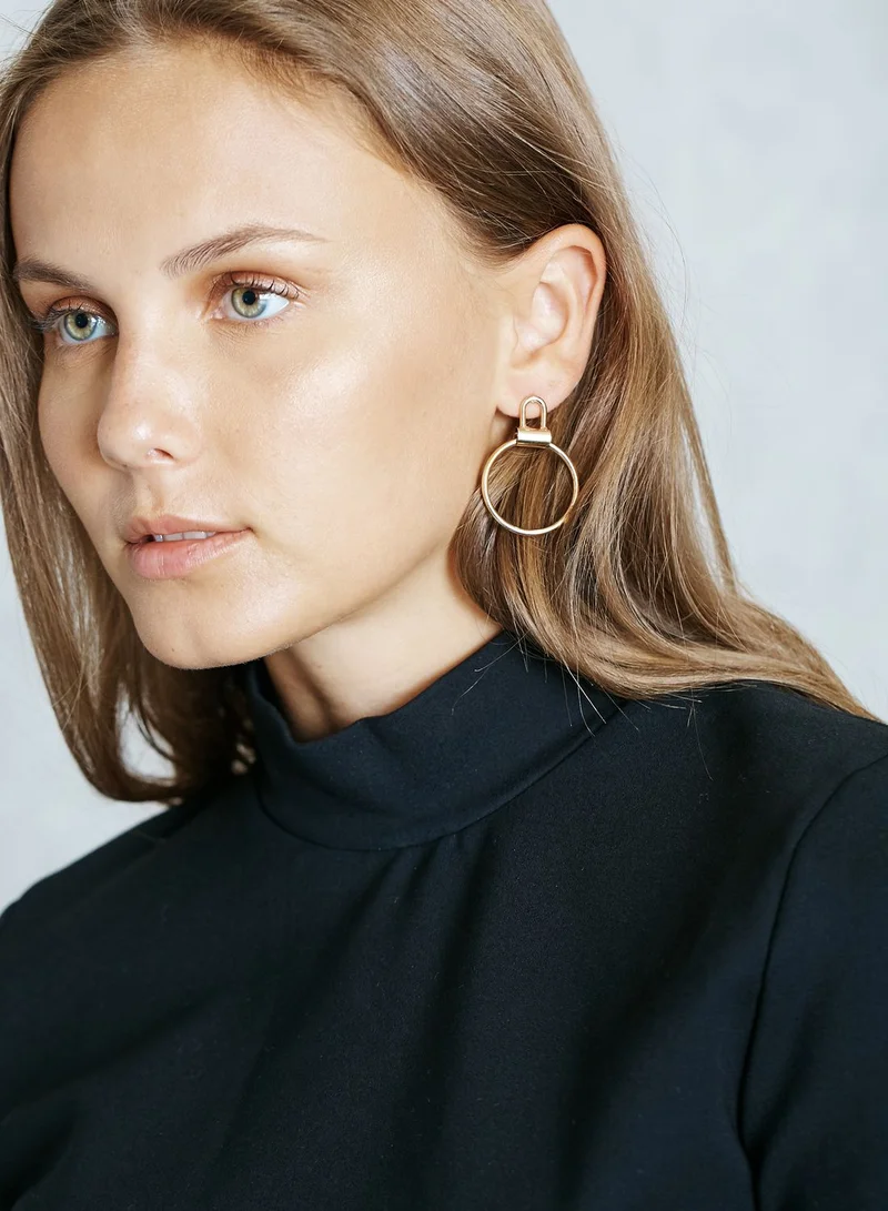 MANGO Virolo Earrings