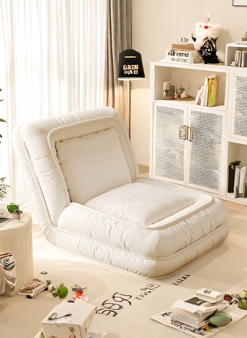 Zeno Folding Transformable Sofa Bed Adult Memory Foam Floor Sofa Mattress Ergonomic Recliner Chair Comfortable Foam Sofa for Living Room & Guest Room - Image 1