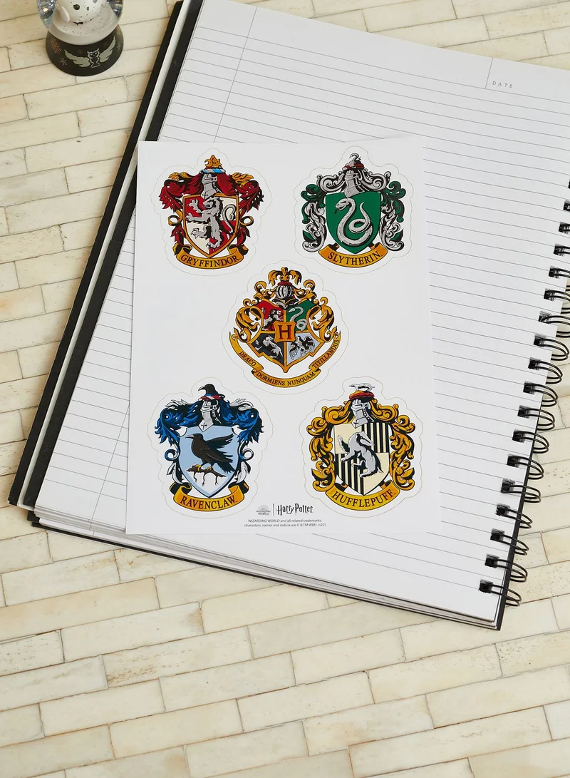 Half Moon Bay Harry Potter Sticker Sheet - House Pride