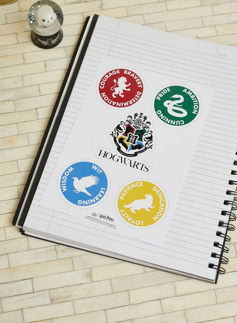Half Moon Bay Harry Potter Sticker Sheet - House Pride