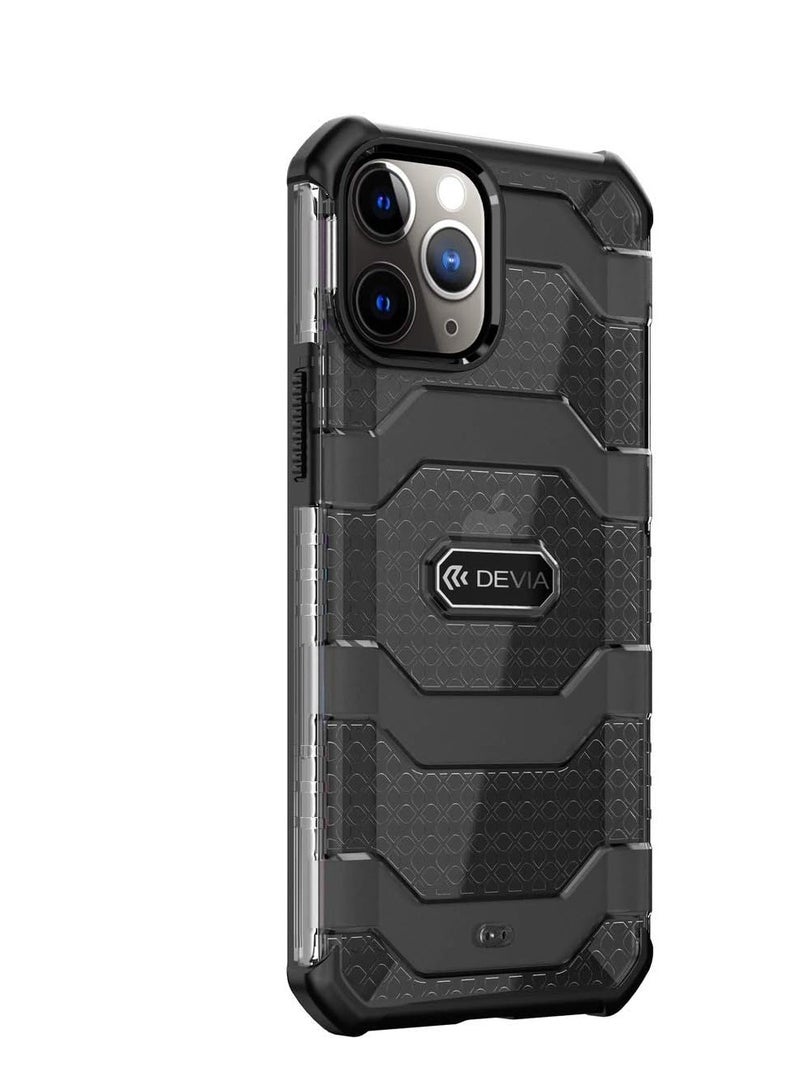 ديفيا - حافظة مضادة للصدمات لهاتف آيفون 12 برو ماكس 6.7 بوصة - أسود - Image 2