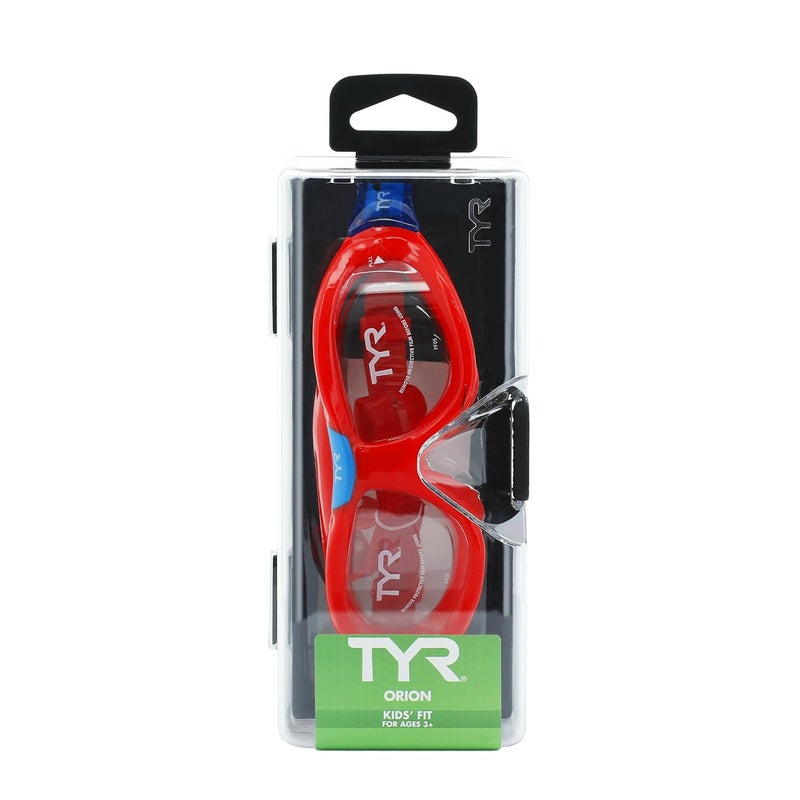 TYR Orion Swim Mask Goggles for Kids - Universal Fit for Boys and Girls Ages 3-10 - Watertight, Anti-Fog, and UVA/UVB-Protected - Recreational and Professional - Image 2