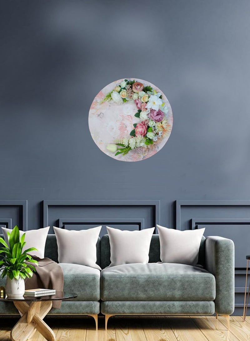  MISUTA Handmade Flowers Arrangement For Wall Decoration, Forex Sheet Wrapping By High Quality Printing Wrapping Paper Living Room, Home Wall, Office Decoration - Image 2