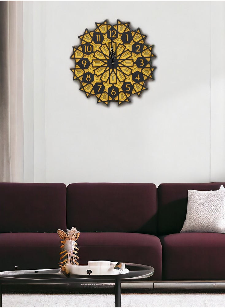 Mandala Art Wall Clock- Big Size (18 x 18 inches), Multilayered Wooden Structure - pzsku/Z3CB2C415A9C53F50EFA7Z/45/_/1722921414/e851ba5d-051b-481f-a892-d66d4987dc94