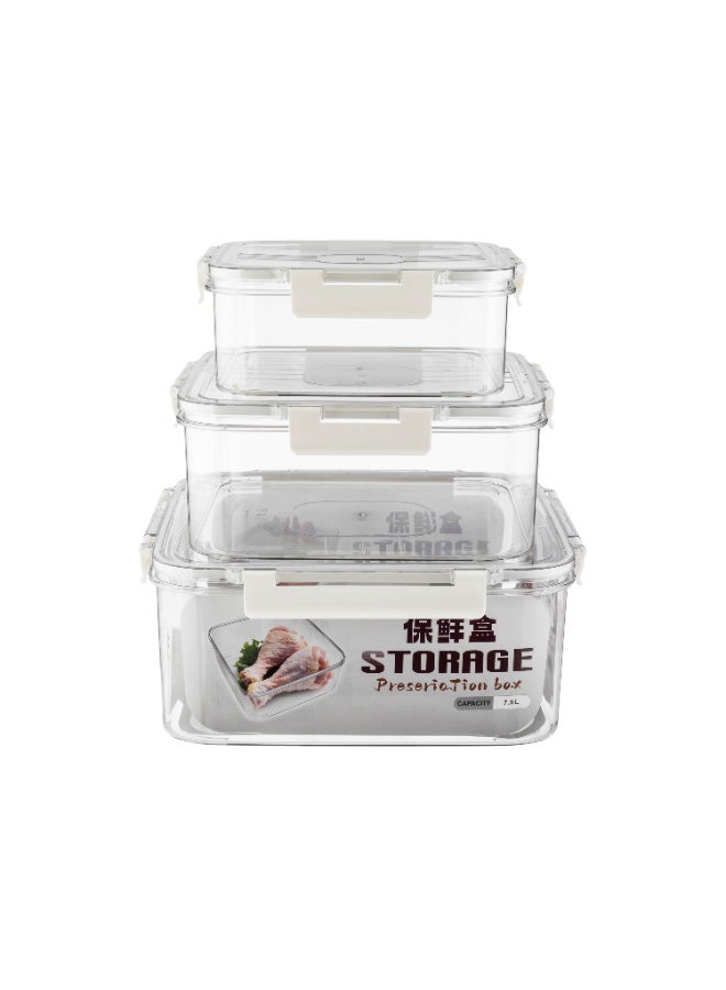 Mirolex Transparent Food Storage Containers – Multiple Sizes 🧊✨  Perfect Storage… Elegant Organization… Long-Lasting Freshness - Image 2