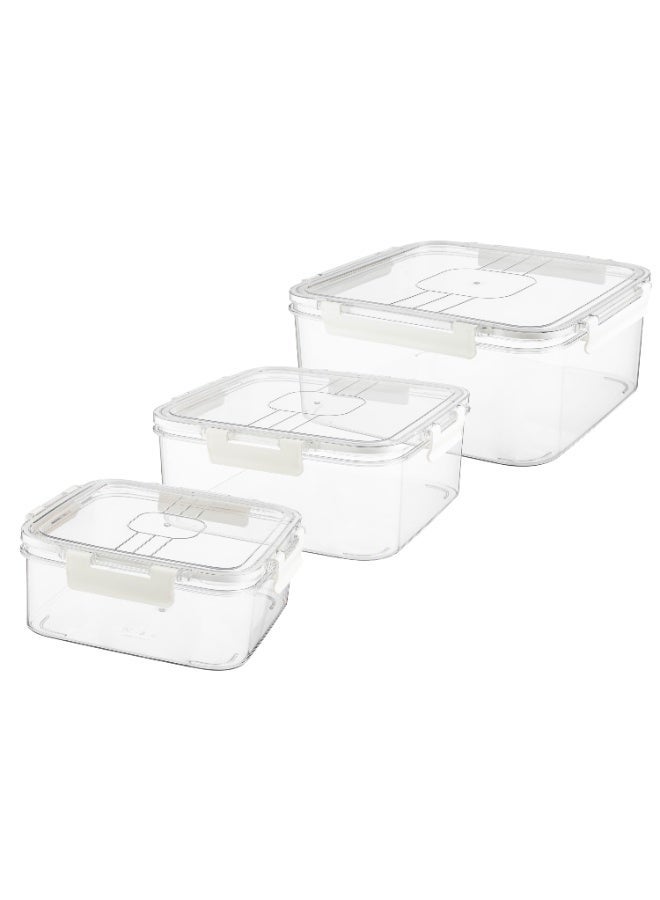 Mirolex Transparent Food Storage Containers – Multiple Sizes 🧊✨  Perfect Storage… Elegant Organization… Long-Lasting Freshness - Image 4