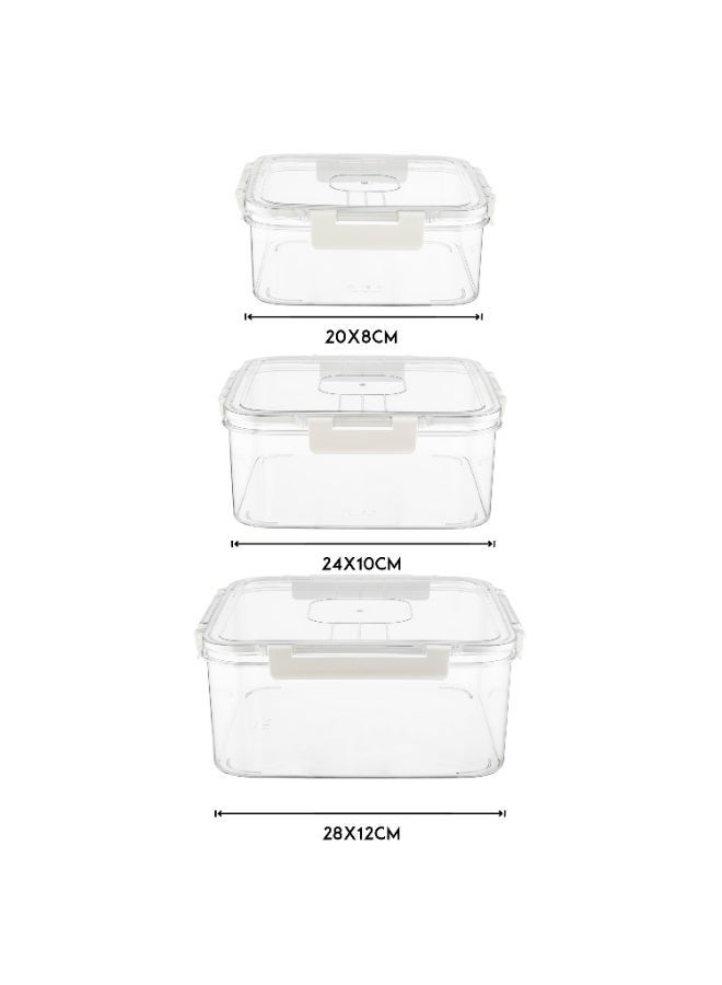 Mirolex Transparent Food Storage Containers – Multiple Sizes 🧊✨  Perfect Storage… Elegant Organization… Long-Lasting Freshness - Image 5