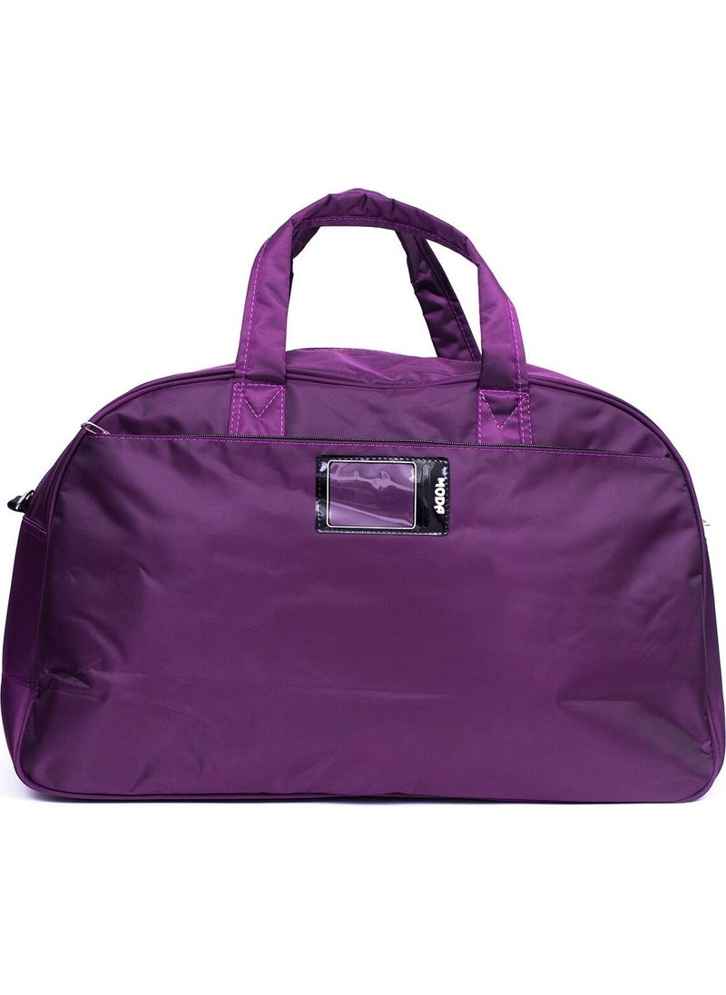 Moda Canta - Moda 8055 Purple Large Size Travel Bag - Image 1