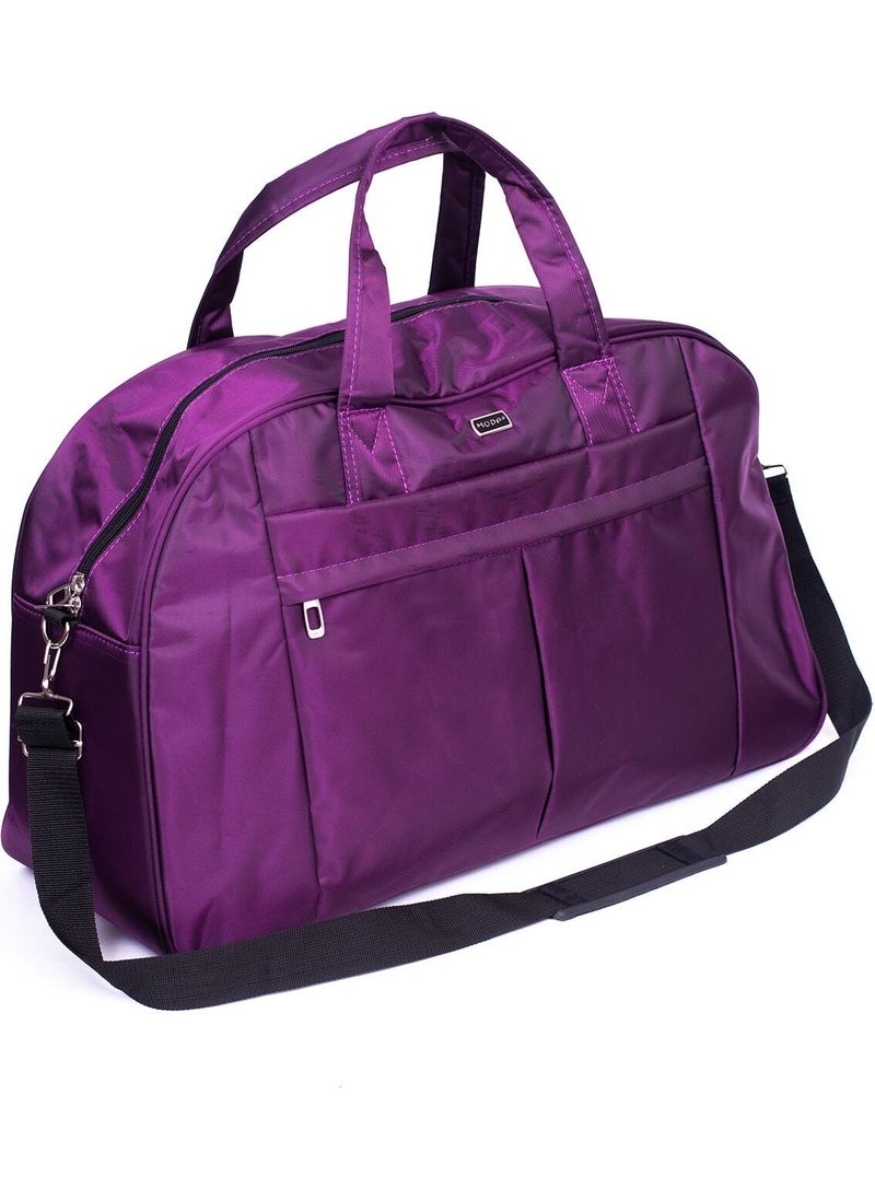 Moda Canta - Moda 8055 Purple Large Size Travel Bag - Image 1